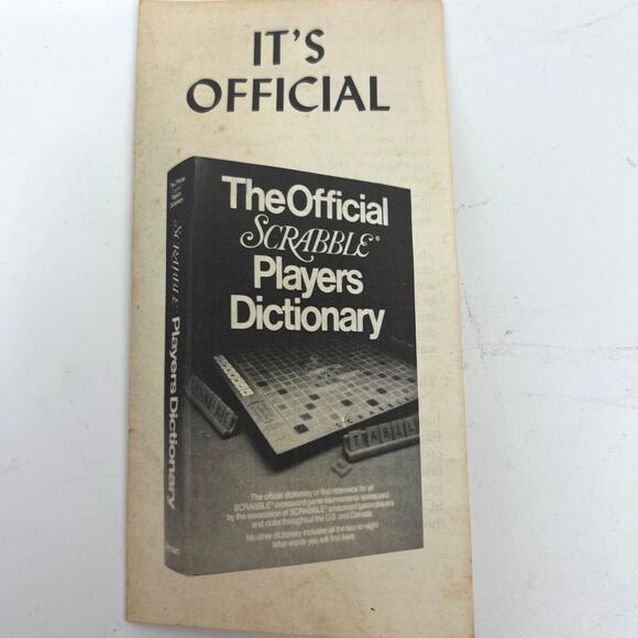 VTG 1982 Scrabble Board Game No. 17 Selchow & Righter in Box Nearly Complete - Picture 8 of 12